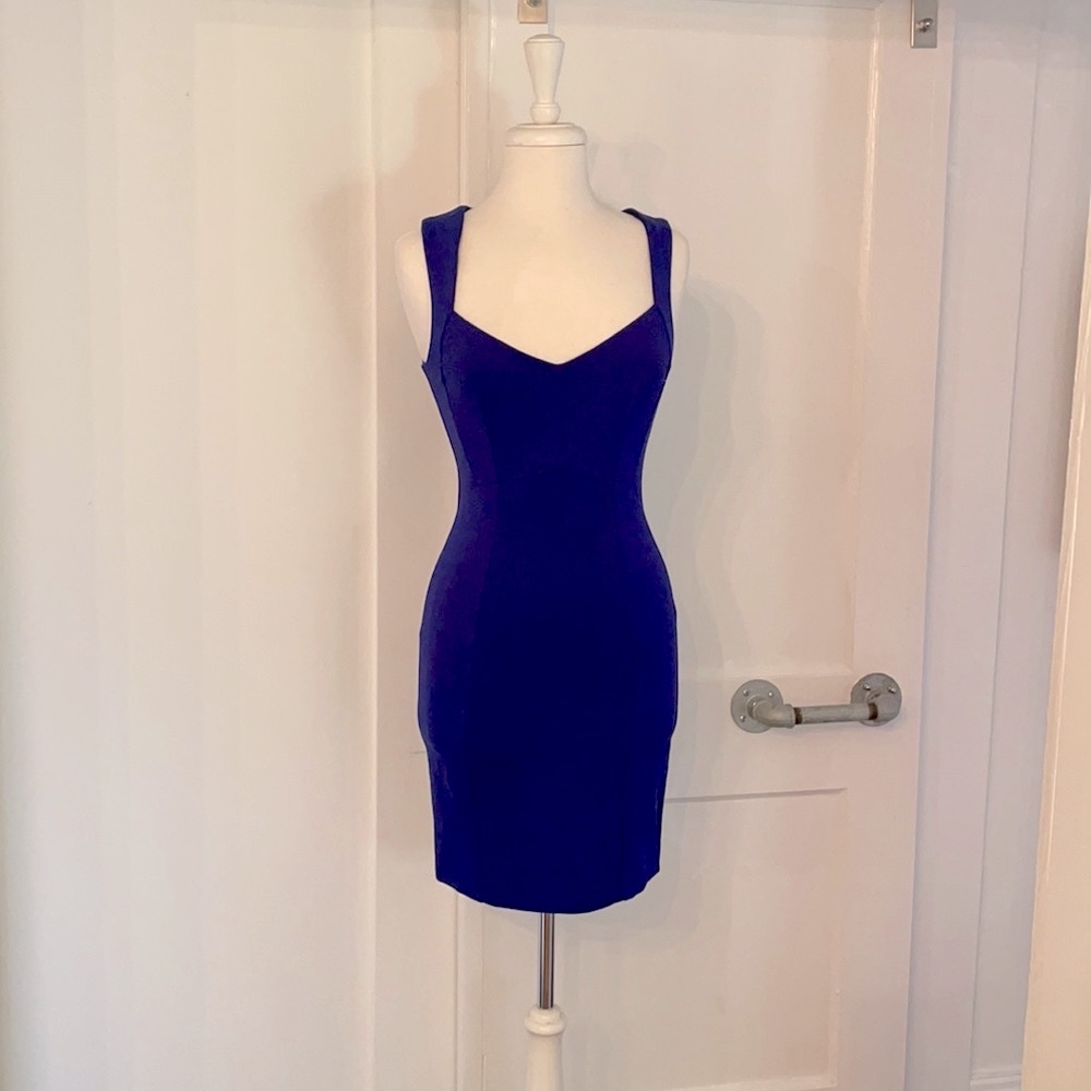 French Connection Sweetheart bodycon dress